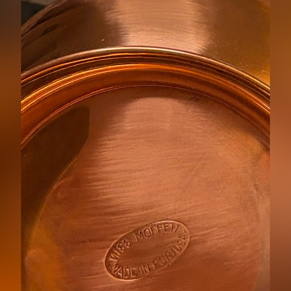 VTG Portugal Copper Coffee Or Teapot Set - Picture 5 of 12